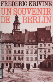E-book, Un souvenir de Berlin, Denoël (réédition numérique FeniXX)