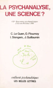 E-book, La psychanalyse, une science ? : VIIes Rencontres psychanalytiques d'Aix-en-Provence, 1988, FeniXX