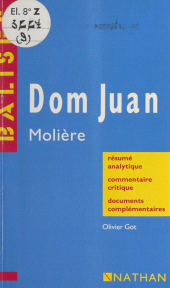 E-book, Dom Juan, Molière : Résumé analytique, commentaire critique, documents complémentaires, FeniXX
