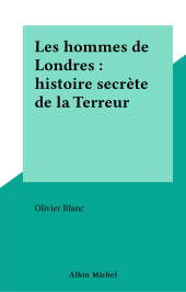 E-book, Les hommes de Londres : histoire secrète de la Terreur, FeniXX