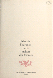 E-book, Souvenirs de la maison des femmes, FeniXX