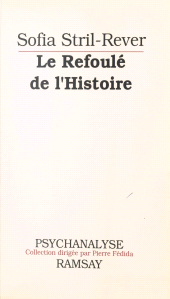 E-book, Le Refoulé de l'Histoire, FeniXX