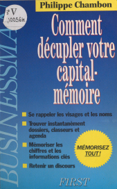 E-book, Comment décupler votre capital-mémoire, First (réédition numérique FeniXX)