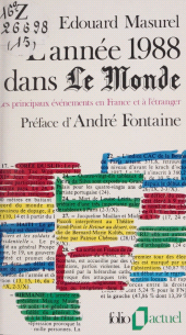 E-book, L'année 1988 dans Le Monde : Les principaux événements en France et à l'étranger, Gallimard (réédition numérique FeniXX)