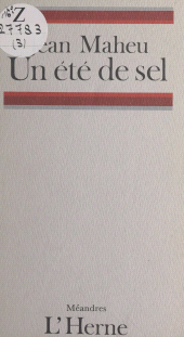 E-book, Un été de sel, Éditions de l'Herne (réédition numérique FeniXX)