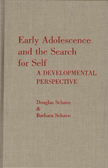 E-book, Early Adolescence and the Search for Self, Schave, Douglas, Bloomsbury Publishing
