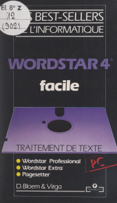 E-book, WordStar 4.0 facile, Marabout (réédition numérique FeniXX)