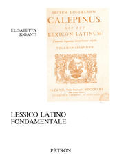 E-book, Lessico latino fondamentale, Pàtron