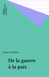E-book, De la guerre à la paix, Presses universitaires de France (réédition numérique FeniXX)