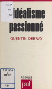 E-book, L'idéalisme passionné, Presses universitaires de France (réédition numérique FeniXX)