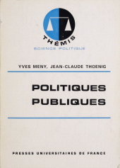 eBook, Politiques publiques, Presses universitaires de France (réédition numérique FeniXX)