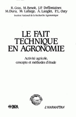 eBook, Fait technique en agronomie, Inra