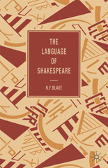E-book, The Language of Shakespeare, Blake, Norman, Red Globe Press