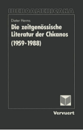 E-book, Die zeitgenössische Literatur der Chicanos (1959-1988), Iberoamericana Editorial Vervuert