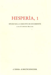 Fascículo, Hesperìa : 1, 1990, "L'Erma" di Bretschneider