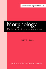 E-book, Morphology, John Benjamins Publishing Company