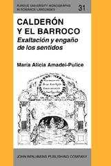 E-book, Calderon y el Barroco, Amadei-Pulice, María Alicia, John Benjamins Publishing Company