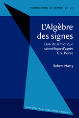 E-book, L' Algebre des signes, Marty, Robert, John Benjamins Publishing Company