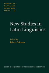 eBook, New Studies in Latin Linguistics, John Benjamins Publishing Company