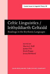 eBook, Celtic Linguistics : Ieithyddiaeth Geltaidd, John Benjamins Publishing Company