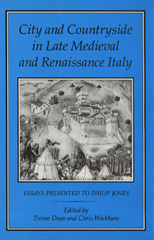 E-book, City and Countryside in Late Medieval and Renaissance Italy, Bloomsbury Publishing