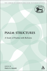 eBook, Psalm Structures, Raabe, Paul R., Bloomsbury Publishing