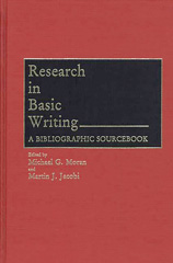 E-book, Research in Basic Writing, Jacobi, Martin, Bloomsbury Publishing