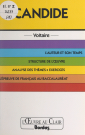 E-book, Candide, Voltaire, Bordas (réédition numérique FeniXX)
