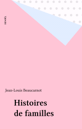 E-book, Histoires de familles, Denoël (réédition numérique FeniXX)