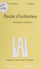 E-book, Parole d'ordinateur : informatique et pédagogie, Didier (réédition numérique FeniXX)