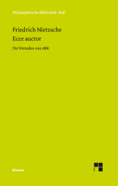 E-book, Ecce auctor, Felix Meiner Verlag