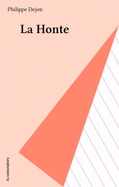 E-book, La Honte, Flammarion (réédition numérique FeniXX)