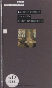 E-book, La belle époque des cafés et des restaurants, Hachette (réédition numérique FeniXX)