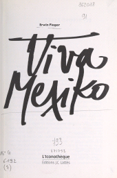 E-book, Viva Mexiko, JC Lattès (réédition numérique FeniXX)