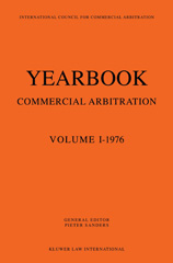 eBook, Yearbook Commercial Arbitration 1976, Wolters Kluwer
