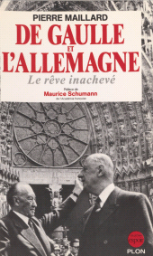 eBook, De Gaulle et l'Allemagne : Le rêve inachevé, Plon (réédition numérique FeniXX)
