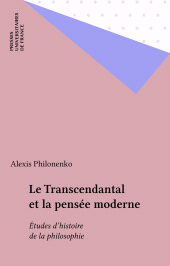 E-book, Le Transcendantal et la pensée moderne : Études d'histoire de la philosophie, Presses universitaires de France (réédition numérique FeniXX)