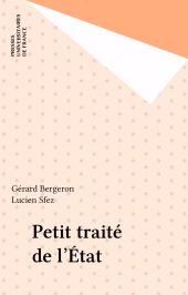 E-book, Petit traité de l'État, Presses universitaires de France (réédition numérique FeniXX)
