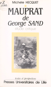E-book, Lecture de Mauprat de George Sand, Presses universitaires du Septentrion (réédition numérique FeniXX)