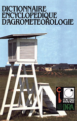 E-book, Dictionnaire encyclopédique d'agrométéorologie, Inra