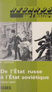 E-book, De l'État russe à État soviétique, 1825-1941, Sedes (réédition numérique FeniXX)