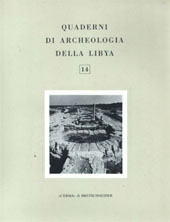 Heft, Quaderni di archeologia della Libya : 14, 1991, "L'Erma" di Bretschneider
