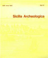 Fascicolo, Sicilia archeologica : XXIV, 76/77, 1991, "L'Erma" di Bretschneider