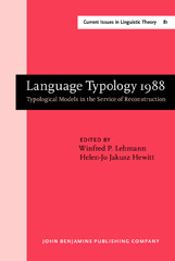 E-book, Language Typology 1988, John Benjamins Publishing Company