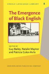 E-book, The Emergence of Black English, John Benjamins Publishing Company