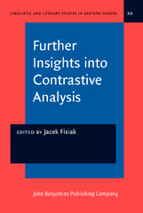 E-book, Further Insights into Contrastive Analysis, John Benjamins Publishing Company