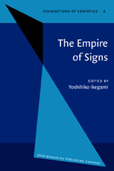 eBook, The Empire of Signs, John Benjamins Publishing Company