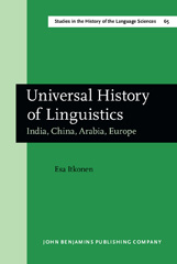 E-book, Universal History of Linguistics, John Benjamins Publishing Company