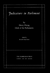 E-book, Judicature in Parlement, Bloomsbury Publishing