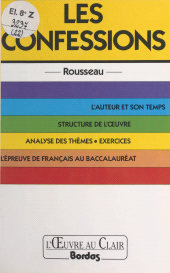 E-book, Les confessions, Rousseau, Bordas (réédition numérique FeniXX)